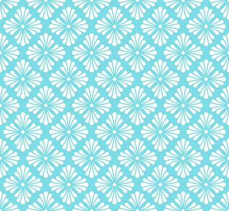 Vector floral damask seamless pattern. Elegant abstract art nouveau background. Classic flower motif texture.のイラスト素材