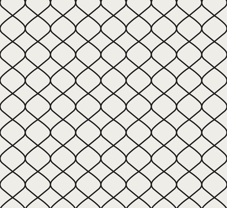 Vector abstract arabesque seamless pattern. Geometric classic background. Vintage art deco texture.のイラスト素材