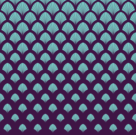 Classic Art Deco Seamless Pattern. Geometric Stylish Texture. Abstract Retro Vector Texture.のイラスト素材
