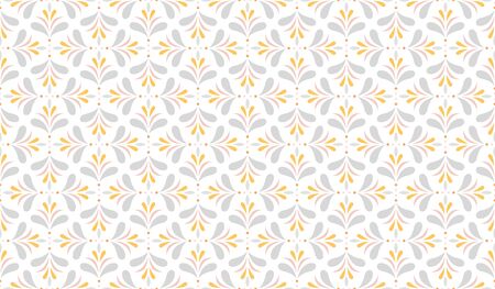 Vector Classic Floral art nouveau Seamless pattern. Stylish abstract art deco texture.のイラスト素材