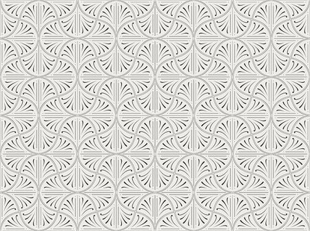 Elegant Art Deco Vector Background. Seamless Abstract Pattern. Vintage Illustration.のイラスト素材