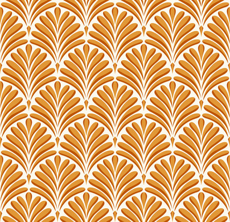 Seamless pattern with decorative ornament. Vector illustration. EPS 10のイラスト素材