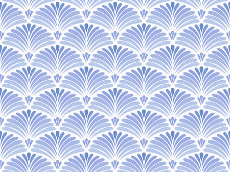 Seamless pattern with decorative elements. Vector illustration. Ideal for printing onto fabric and paper or decoration.のイラスト素材