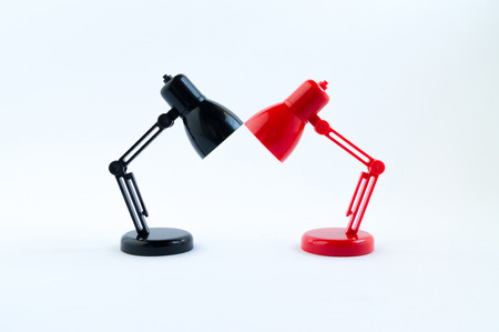 red and black lambの写真素材