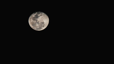 Rabbit on the moon, craters and visible texture. Taken from the Mexican coast.の写真素材