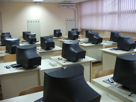 Classrom with computers