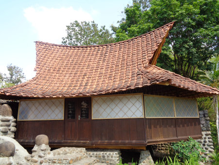 Kediri, East Java, Indonesia - November 27th, 2019 : the unique famous church poh sarang in puh sarang. teh faomous church in kediri made of stoneのeditorial素材