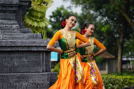 Indonesian perform loh jinawi dance to celebrate world dance day
