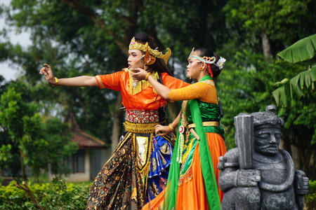 Indonesian perform loh jinawi dance to celebrate world dance day