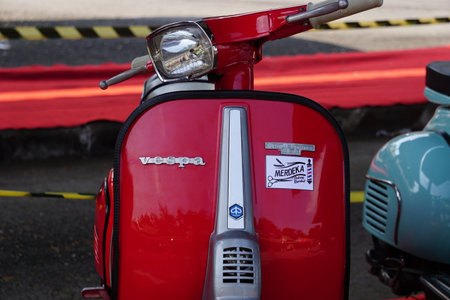 Various scooter on panjalu scooter festのeditorial素材