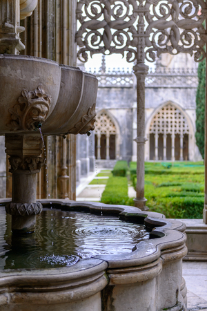 The Monastery of Batalha, literally the Monastery of the Battle, is a Dominican convent in the civil parish of Batalha, in the district of Leiria, in the Centro Region region of Portugal.のeditorial素材