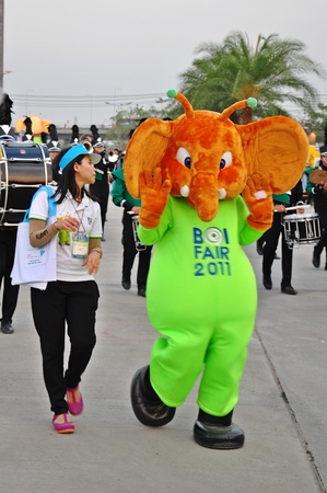  BOI Fair 2011 ,Thailand : concept  Going Green for the FutureJanuary 5, 2012 のeditorial素材
