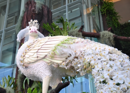 6th Siam Paragon Bangkok Royal Orchid Paradise 2012 at Thailandのeditorial素材