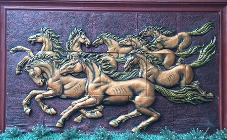 The image of houre with bright colors the healing Thailandの素材