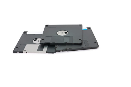diskette isolate on white background.の写真素材