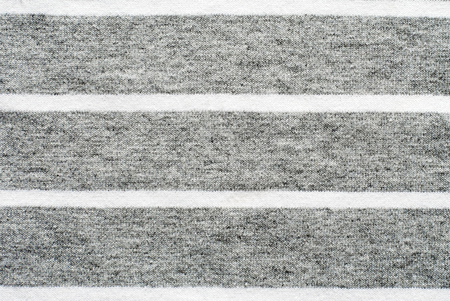 Gray and white striped cotton polyester texture background
