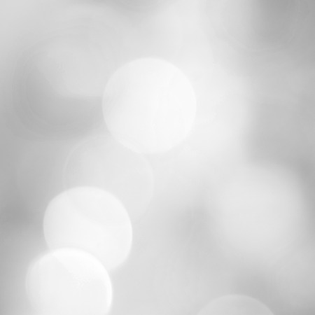 Blur abstract bokeh light background, monochromeの写真素材