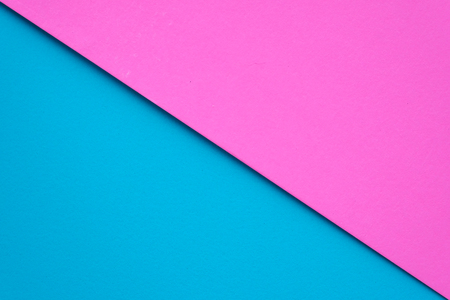 Blank blue and pink paper texture background, art and design background
