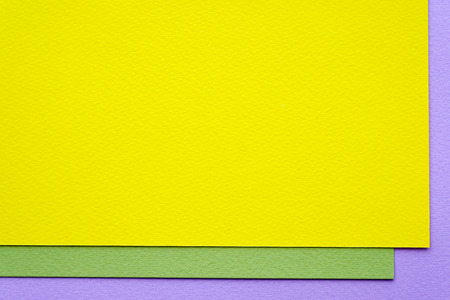 Blank green, purple and yellow paper texture background, art and design backgroundの写真素材