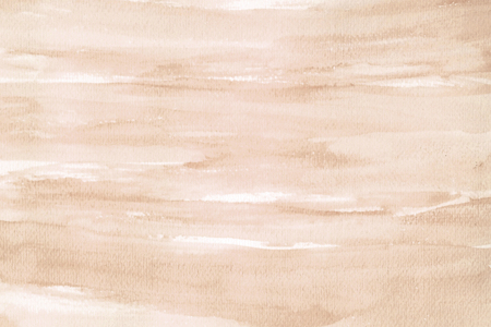 Watercolor background, art abstract brown watercolor painting textured design on white paper backgroundの写真素材