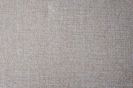 Biege linen fabric textured background, Natural cotton sackcloth for tablecloth surface detail...