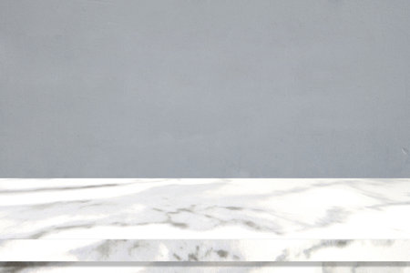 Perspective marble table surface background, Grey and white marble table top for kitchen product...