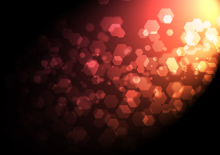 Abstract bokeh background. Festive defocused lights.の写真素材