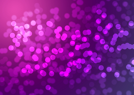 Vector abstract bokeh background. Festive defocused lights.