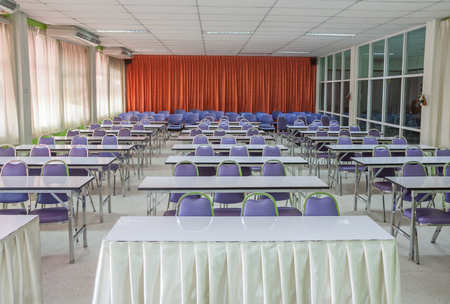 Empty conference room