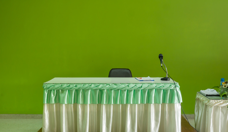 Empty conference roomの写真素材