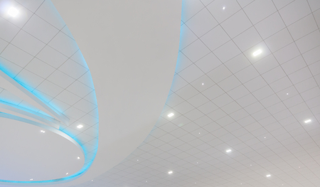 Ceiling hall for abstract background