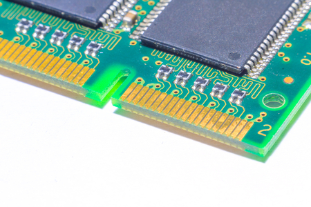 printed circuit board close up for background