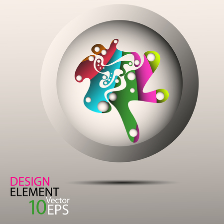 Vector abstract background and design elementのイラスト素材