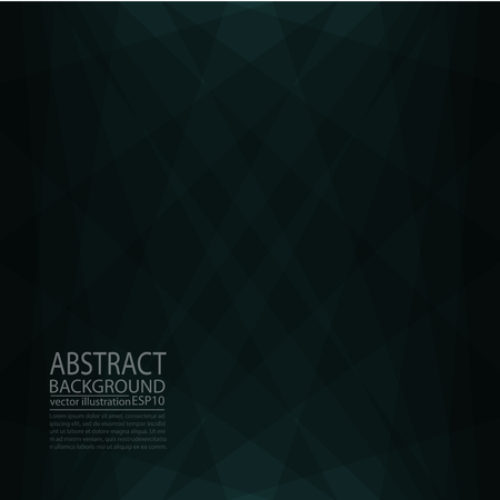 Abstract geometric black background with lines and rhombuses for screen saver, banner, article, post, texture, pattern ...のイラスト素材