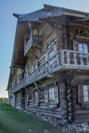 A lonely white sailing yacht sails in the open sea. Sunny day. Calm water surfaceのeditorial素材