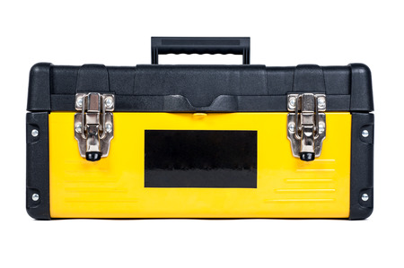 Garage tool box work in isolated