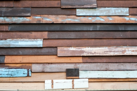 Old wood wall texture background の写真素材