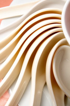 spoon artの写真素材