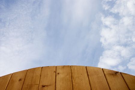 Conceptual series projecting the idea of looking forward, reflection, having a positive outlook on lifeの写真素材