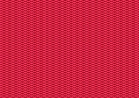red and pink stripped background with heartsのイラスト素材