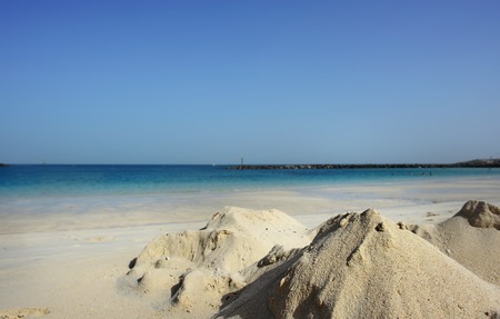 Jumeirah beach. Great vacation in UAE.の写真素材