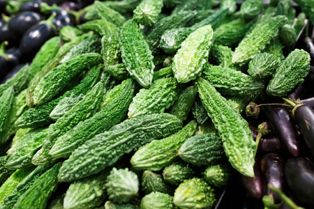 Grocery, natural background in shop of City Centre in Dubaiの写真素材