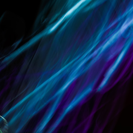 traffic lights in motion blur