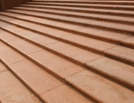 stone stairs outsideの写真素材