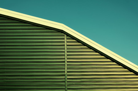 Buildings made by classic linesの写真素材