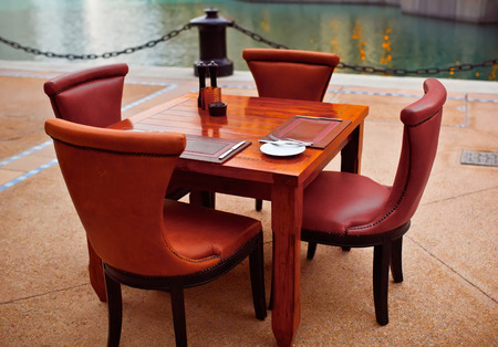 wooden chairs