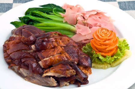 Chinese roast duck.の写真素材
