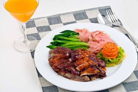 Chinese roast duck.の写真素材