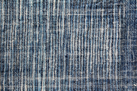 cotton blue and white scarf hand weave handmade cloth