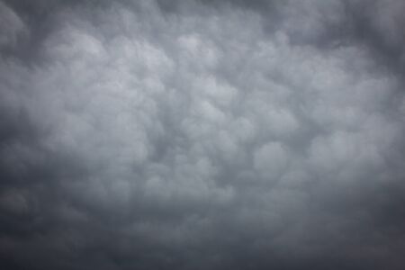 Overcast and stormy sky during the monsoon season